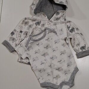 Fisher-Price Baby Hoodie and Bodysuit